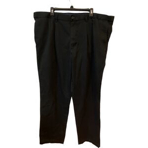 Dockers Flex Mens Chinos W46xL34 Navy Mid Waist Regular Straight Tapered